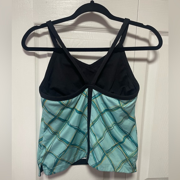 Plaid Brooks Fitness Tank - Picture 2 of 5